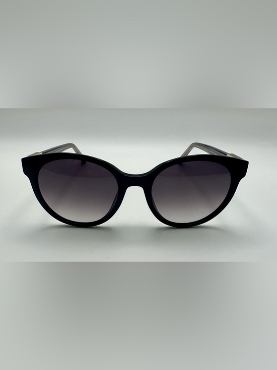 Escada Havana Sunglasses Black Gray Gold Logo Pantos Full Rim Oval SESD33S New main image 12